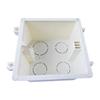 Flame Retardant PVC Electrical Junction Box, Type 86 - Waterproof, Pre-embedded, and Concealed for Home Décor.