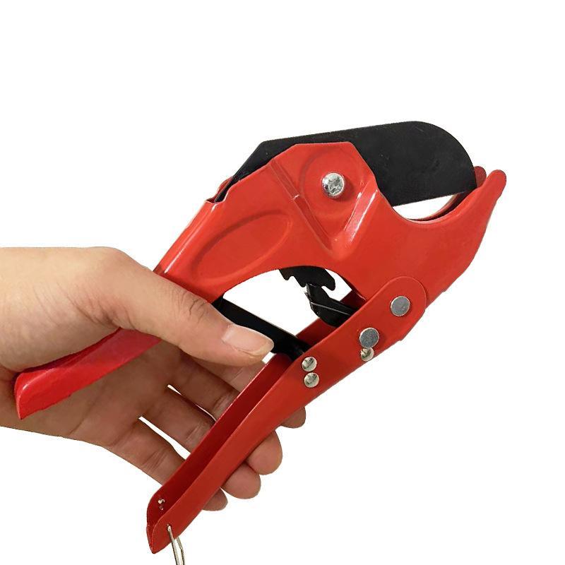 42mm PE PVC PPR Aluminium-Kunststoffrohr Wasserrohr Schlauch Schlauchschneider Schere Messer Schneiden Ratsche Sanitärwerkzeug