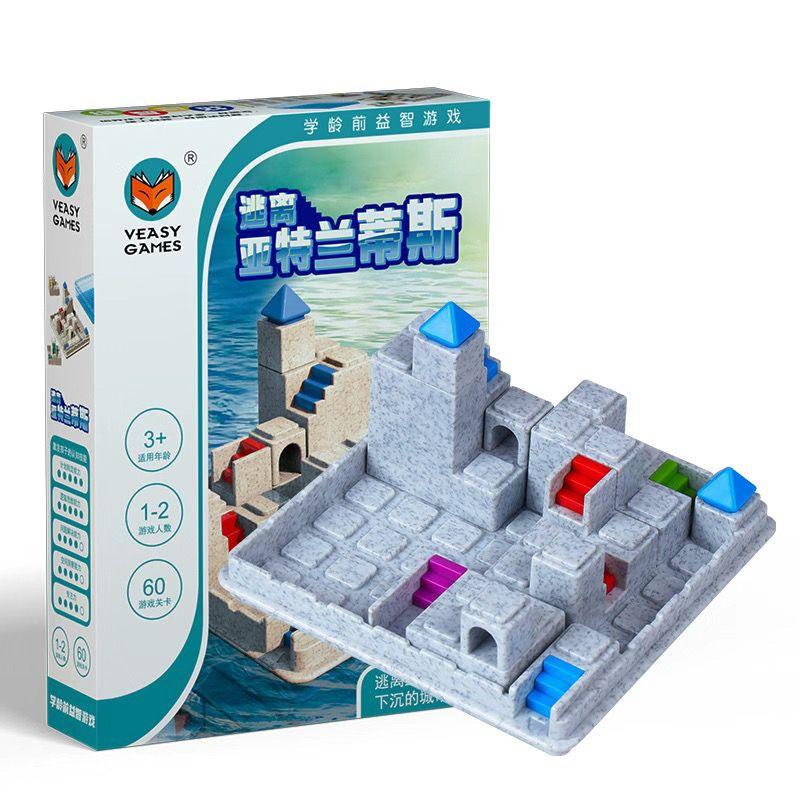 

Побег из Атлантиды Обучающая логическая игра-головоломка Тренировка мозга 8 лет +