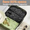 Travel Vacuum Bag TPU Space Saving Compression Bag for Suitcase Backpack Reusable Splash Proof Vacuum Bag