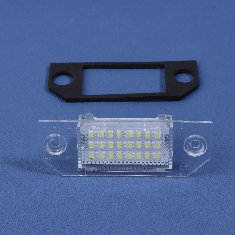 24 Led Beads License Plate Light Lamp Car License Plate Light For Ford Focus C-Max Mk2 03-08 Auto Accessories