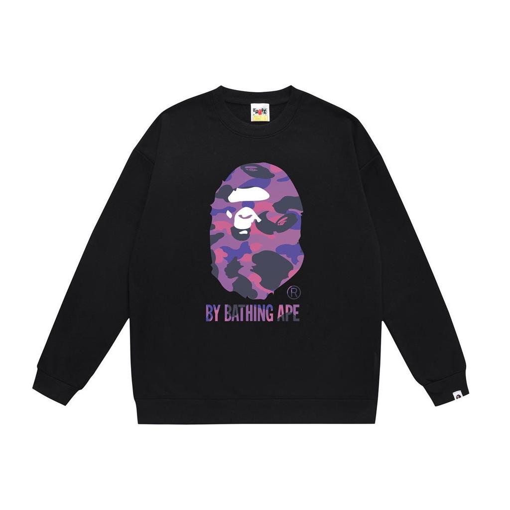 BAPE Ape Head Unisex Bedruckter Hoodie - Trendiger Herbst/Winter Hip Hop Stil