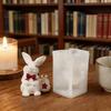 Easter Candle Molds Easter Rabbit Egg Candle Making Supplies Silicone Soap Mould For Soap Resin Plaster Clay Candy Holiday Party