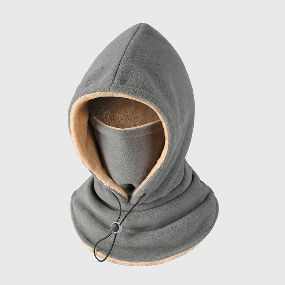 Winter Pullover Hats Keep Warm Ear Protection Cap Fashion Scarf One-Piece Hat  Women Men