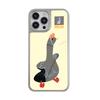 Creative Tilted Head Good Luck Duck Mirror Mobile Phone Case iPhone17 with Mirror Anti-drop Protective Case Apple 13 Anti-drop Case