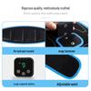Smart EMS Abdominal Trainer: Electric Muscle Stimulator & Toning Waist Belt for Fitness and Massage