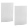 Clear Acrylic Sheet Transparent Plastic Panel Board for DIY Projects Signs Home Decor Photo Frame 2 Pieces