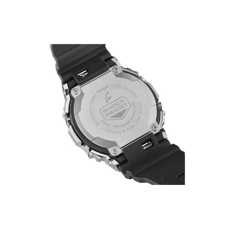Casio Waterproof Quartz Movement Resin Strap Watch Unisex Watches Black GM-5600U-1