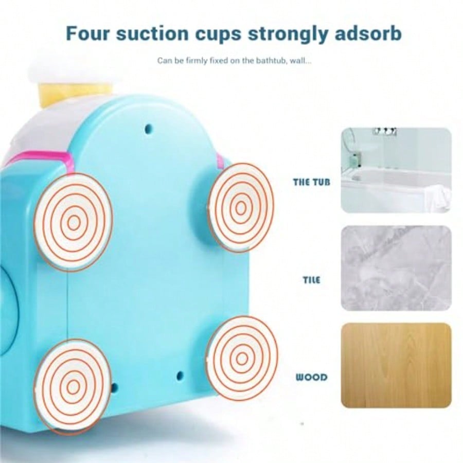 Bath Bubble MachineBath Toys For Toddlers 34 Years Ice Cream Foam Maker Bath Toys For Ages 48 Bubble Pretend Cake Play Set Water Bathtub Ice Cream Toy