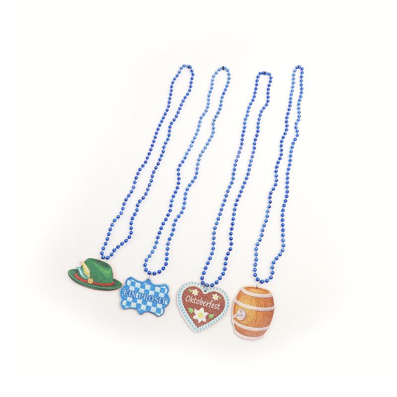 Xiaohongshu-Inspired Retro Chinese Beaded Necklace for Couples
