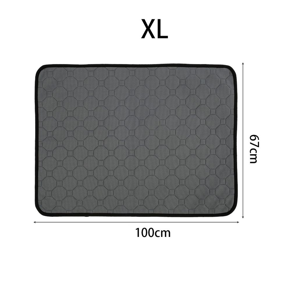 Dog Urine Pad Absorbent Pet Pee Mat Reusable Blanket Washable Puppy Cat Training Pad Non-slip Easy To Dry Cat Dog Bed Pee Mat