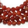 Black Stripe Stone Round Beads, 4/8/10mm Loose Beads, Choose Size for DIY Jewelry Making