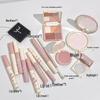 Art Value Time Whisper Makeup Set: Lip Gloss, Blush, Eyeshadow, Powder, Necklace