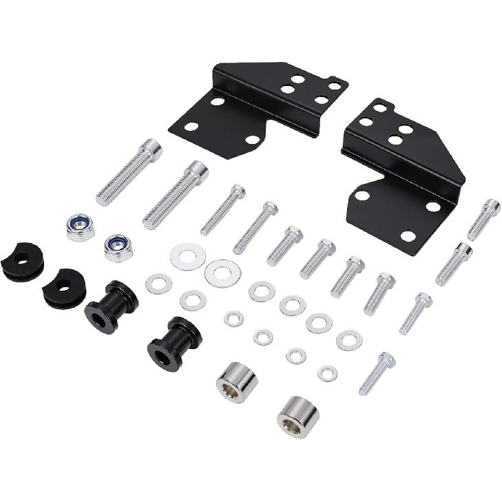 CHANGCHENG Front Detachable Metal Docking Hardware Kit for Touring Road King Electra Glide Road Street Glide Models 1997-2008 Replaces 53803-06