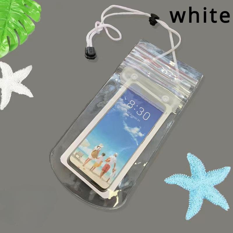 Cell Phone Waterproof Bag Three Channel Thickened Touch Screen Dive Sleeve Swimming Spa Seal Bag