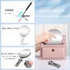 Makeup Mirror with 10x and 1x Folding Tabletop Handheld Hanging Mirror with Detachable and Clear Double-Sided Magnification, & Mirror, Handle,