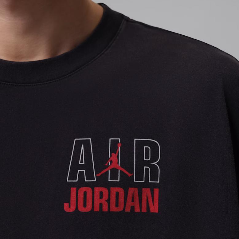 Jordan Lucht Sport Mode Casual Ronde Hals Korte Mouw T-shirt Heren tops IF3117010