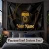 Custom Name Text Tapestry,Nirvana Decorative Wall Hanging, Background Tapestry For Home Bedroom
