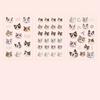Cute Cat Head Flat Sticker Cartoon Animal Guka DIY Handbook Decoration Kawaii Stickers Stationery