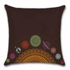 Eight Planets of the Solar System Kids Gift Printed Cushion Cover Chair Seat Sofa Decoration Home Decor Pillowcase