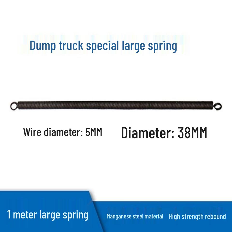 High-Strength Self-Unloading Tarpaulin Truck with Double-Loop Extension Spring Cover
