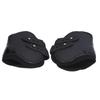 2Pcs Horse Tendon Boots Set Sturdy Adjustable PU Shell Tendon Guard Boots for HorsesBlack Hind Legs