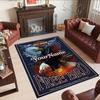 Harley-davidson Motorcycles Personalized Name Area Rug Design for Hallway Decorate room Kitchen Living Rooms Anti-slip Rug Anime Office Decor