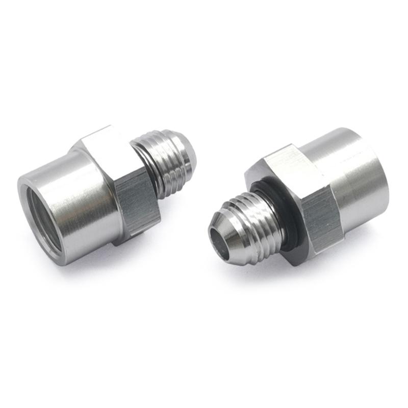 AN6 auf M16 M16x1.5 Gerades männliches Bördelverbindungsstück Kraftstofföl Luftschlauchfitting-Adapter