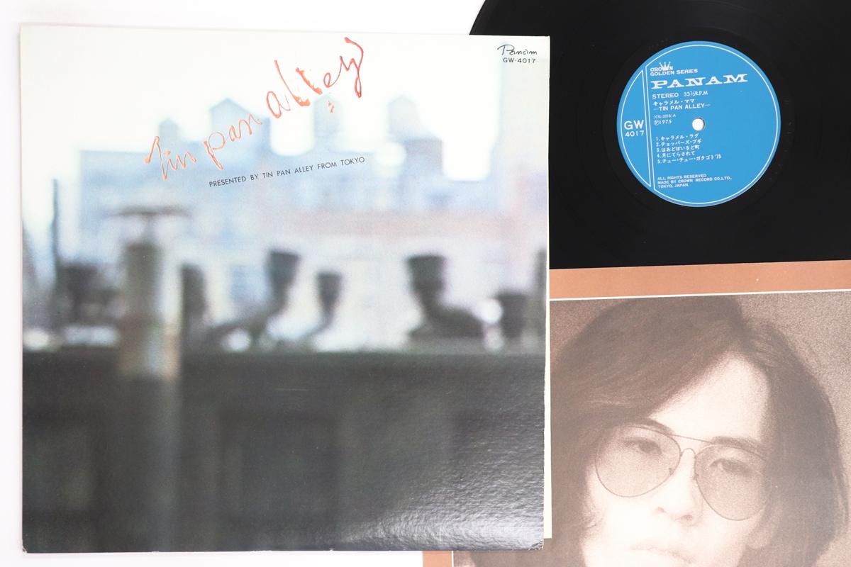 

LP Record TIN PAN ALLEY Caramel Mama GW4017 PANAM 1975 Japan Japanese PopRock Used