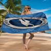 Brighton & Hove football club Beach Towel Microfiber Beach Towel, Lightweight and Quick-Dry, for Summer Travel, Swimming Pool Fan Birthday Gift