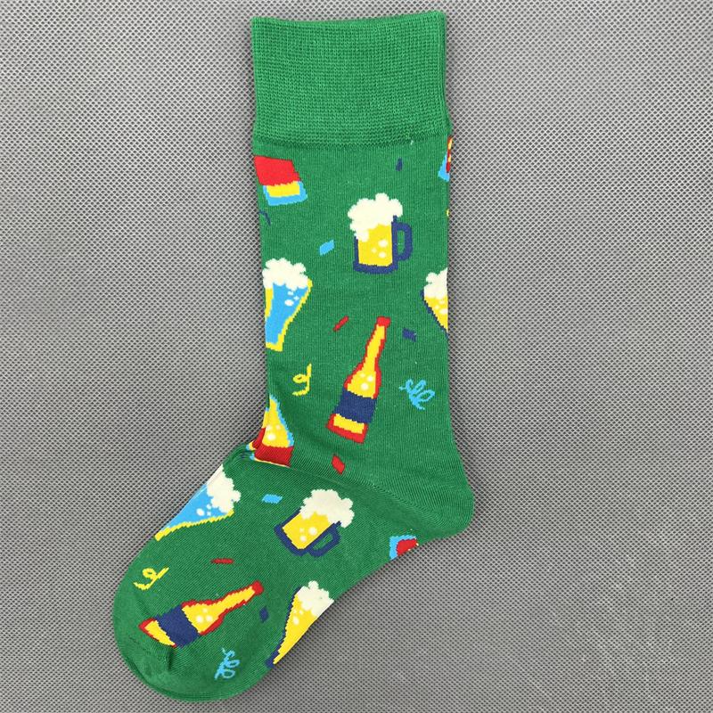 Happy Socks Women's Unisex Combed Cotton Sock Cherry Strawberry
