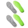 2 Pairs Air Cushion Height Increase Insole Breathable Insoles Moisture-Absorbing Fast-drying Shoe Insoles for Sports Shoes