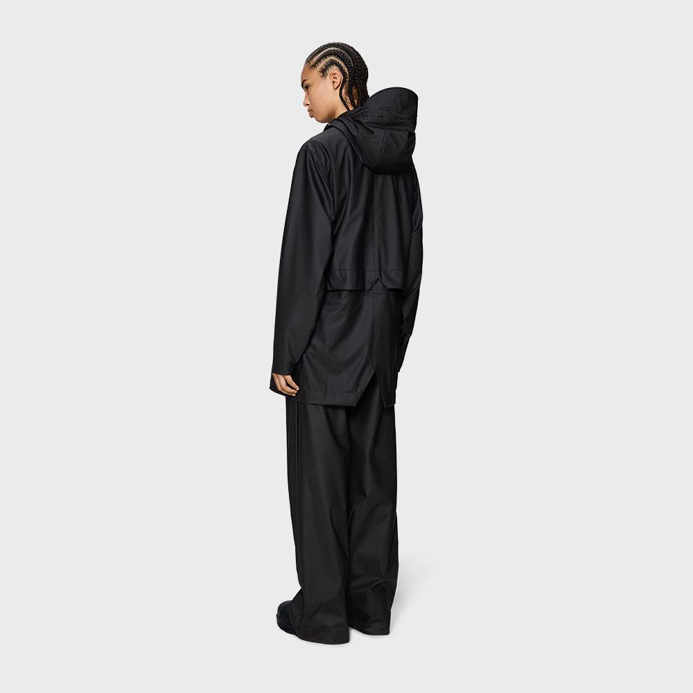 Rains Bold Long Jacket - Black