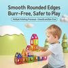 Magnetic Building Blocks Set ABS Kids Magnetic Tiles STEM Construction Toy Educational Building Kit Creative Play Boys Girls Home Learning