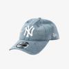 New Era New York Yankees Denim Unstrukturierte Baseballkappe Hellblau 14881501