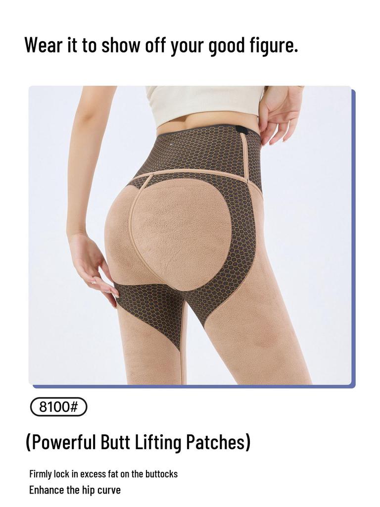 Velvet Women's Yoga Leggings - Autumn/Winter Barbie Pilates Pants with Hip Lift