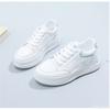 Fashion Outdoor Women's Walking Shoes Women's New Spring Summer Simple  Comfortable Lace Up Breathable Casual Sports White Shoes