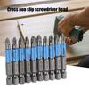 Hex Shank Drill Bit 50mm PH2 Single Head Cross Screwdriver Bit Set Hand Tools