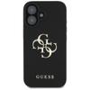 Etui Guess Grained Big 4G Logo Small     Classic Logo Do Iphone 16 Czarny