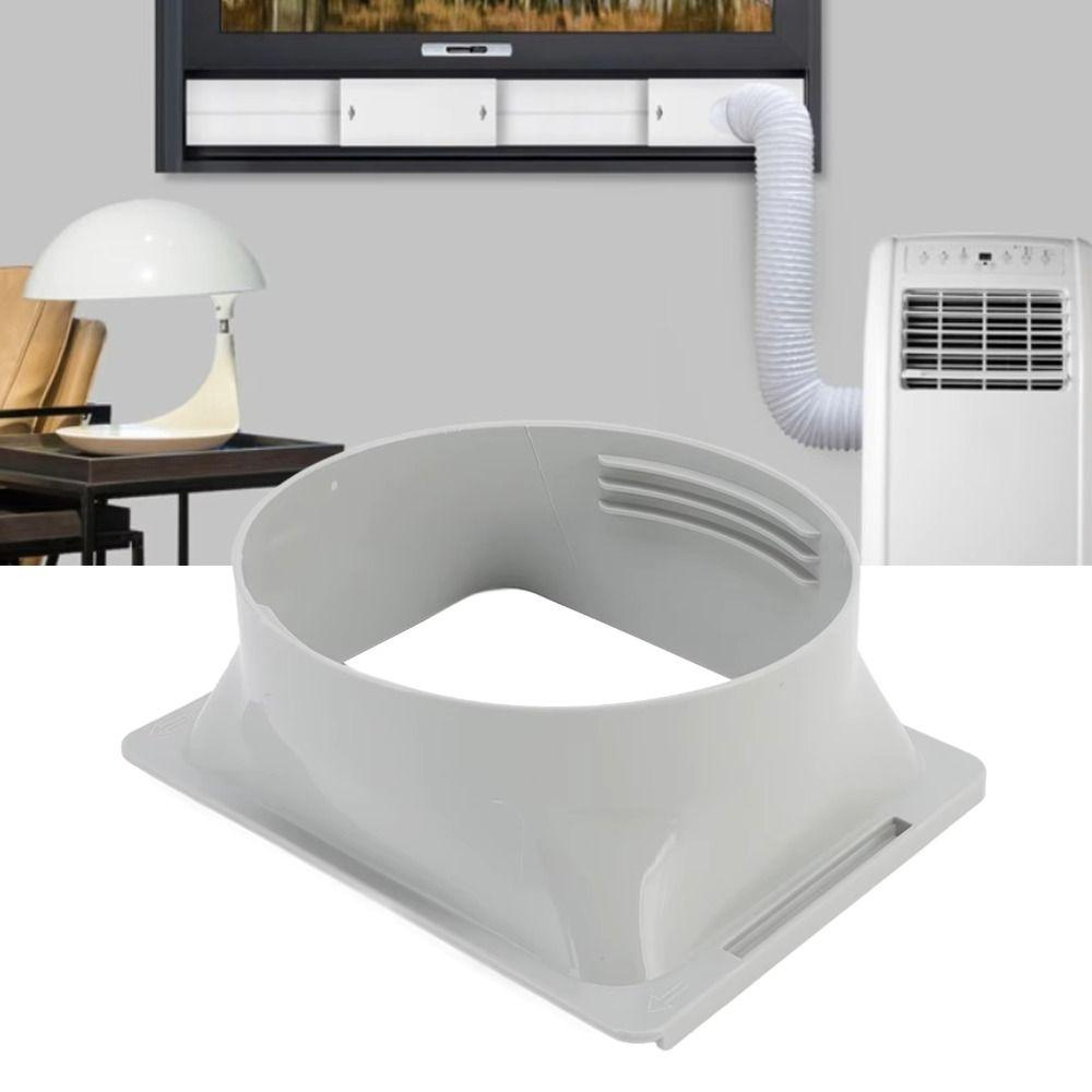 Portable Wind Shield Adjustable Tube Connector Connector Exhaust Hose  Indoor Use
