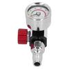 0-140psi/0-10bar Paint Spray Gun Air Regulator with G14in Thread, Spray Paint Air Pressure Regulator, Pressure Adjusting Valve Gauge