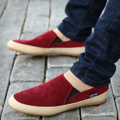 Spring Autumn Men's Cloth Shoes Breathable Casual Light Footwear Anti Slip Walking Shoes Fashion Comfortable Male Shoes Zapatos