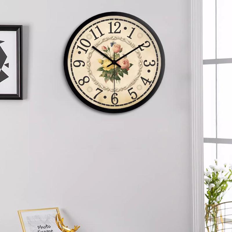 Restaurant Modern Wall Clocks Round Fashion Creative Design Bedrooms Digital Wall Watch Luxury Reloj De Pared Home Decoration
