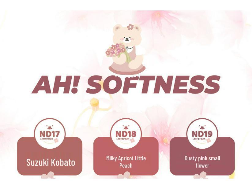 LEEMEMBER Laimeng Water Essence Lip Gloss Matte Chocolate Jelly Lipstick.