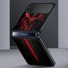 Das Schwert Kreatives Muster Harte PC-Handyhülle Für Samsung Galaxy Z Flip 7 6 5 4 Schwarze Hülle Für Galaxy Z Flip 3 Faltbare Schale