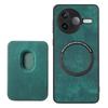 For Xiaomi Poco F7 Pro 5G/Xiaomi Redmi K80 5G Case Magnetic Case Leather Back Cover with Detachable Card Holder