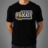 Podcast T-Shirt: Funny Media Interview Audio Show Host Tee (100% Cotton)