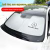 FA02Folding Car Front Window Sunshade Protective Cover For Mercedes Benz AMG W203 W213 W223 W206 W220 W205 W211 W212 GLE GLC GLK GLS