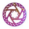 140MM Brake Disc for Kukirin G2 Pro G2 MAX Electric Scooter Colorful Disc Brakes Part Stainless Steel Disc With 6 Screws