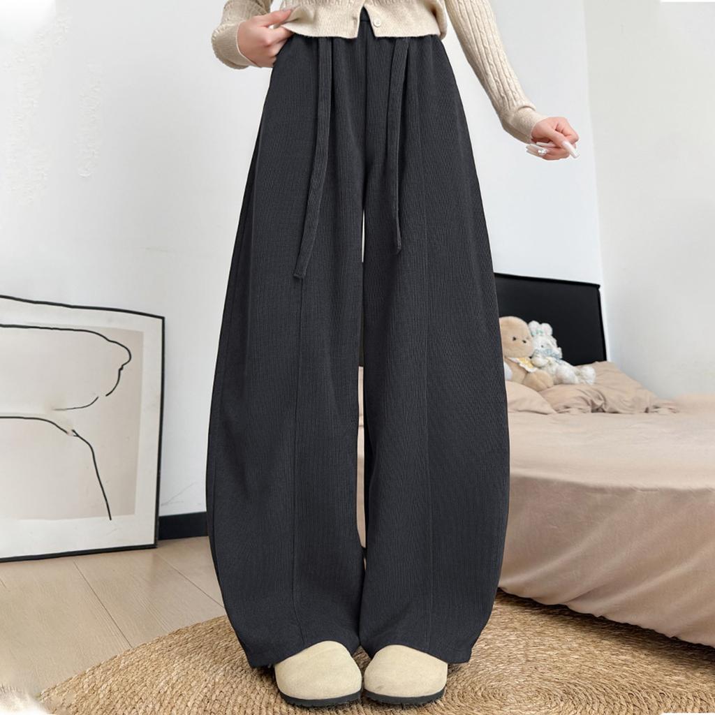 Women's Fashionable Loose Wide-Leg Trousers